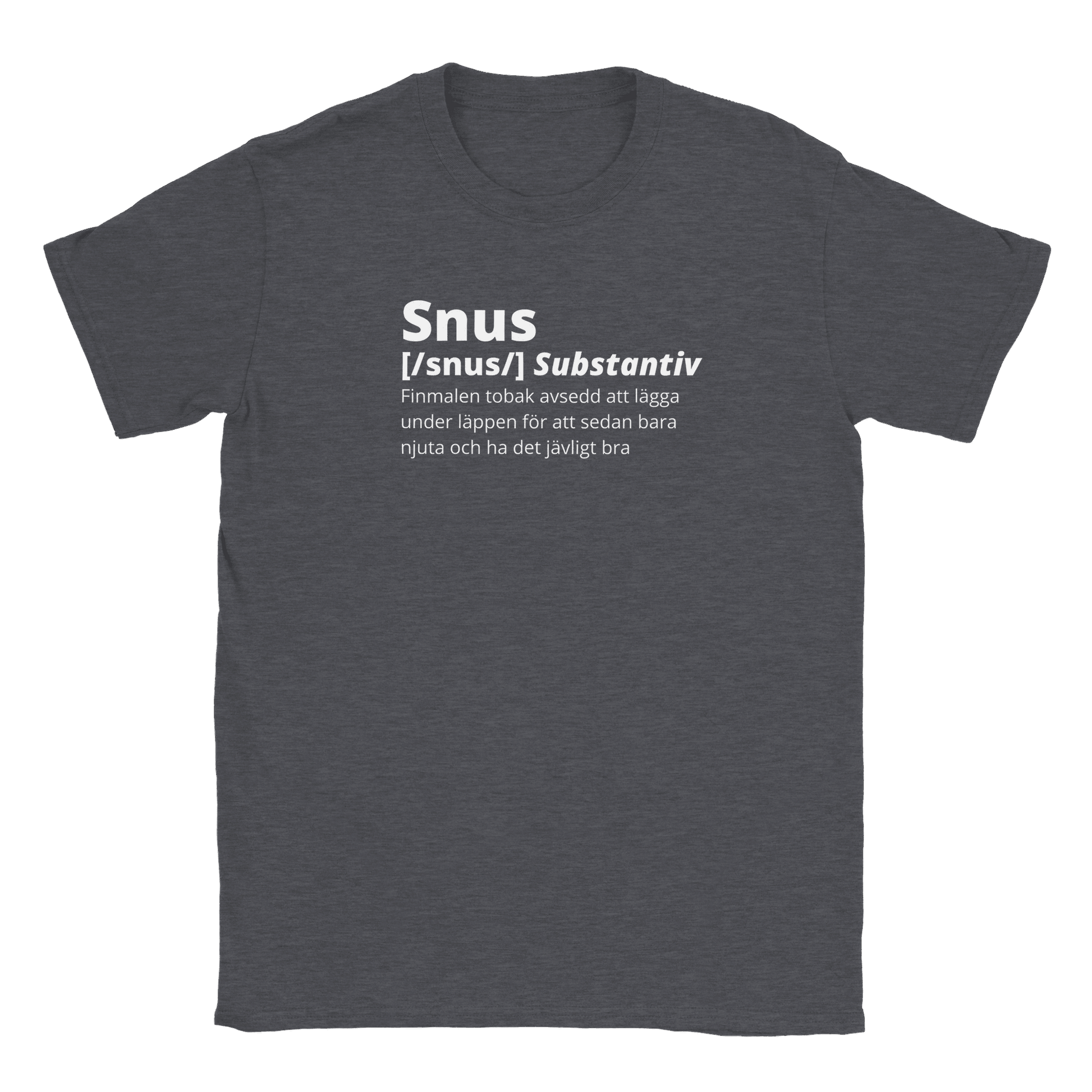 Snus - T-shirt Mörk Ljung