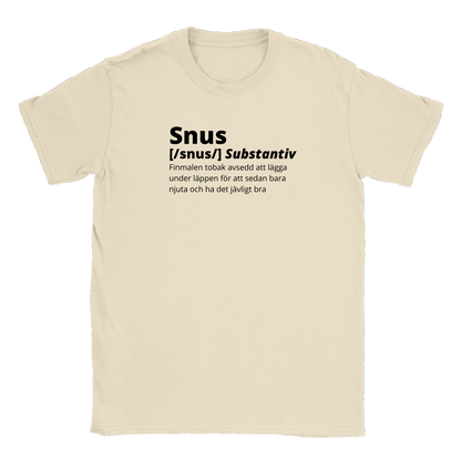 Snus - T-shirt Natural