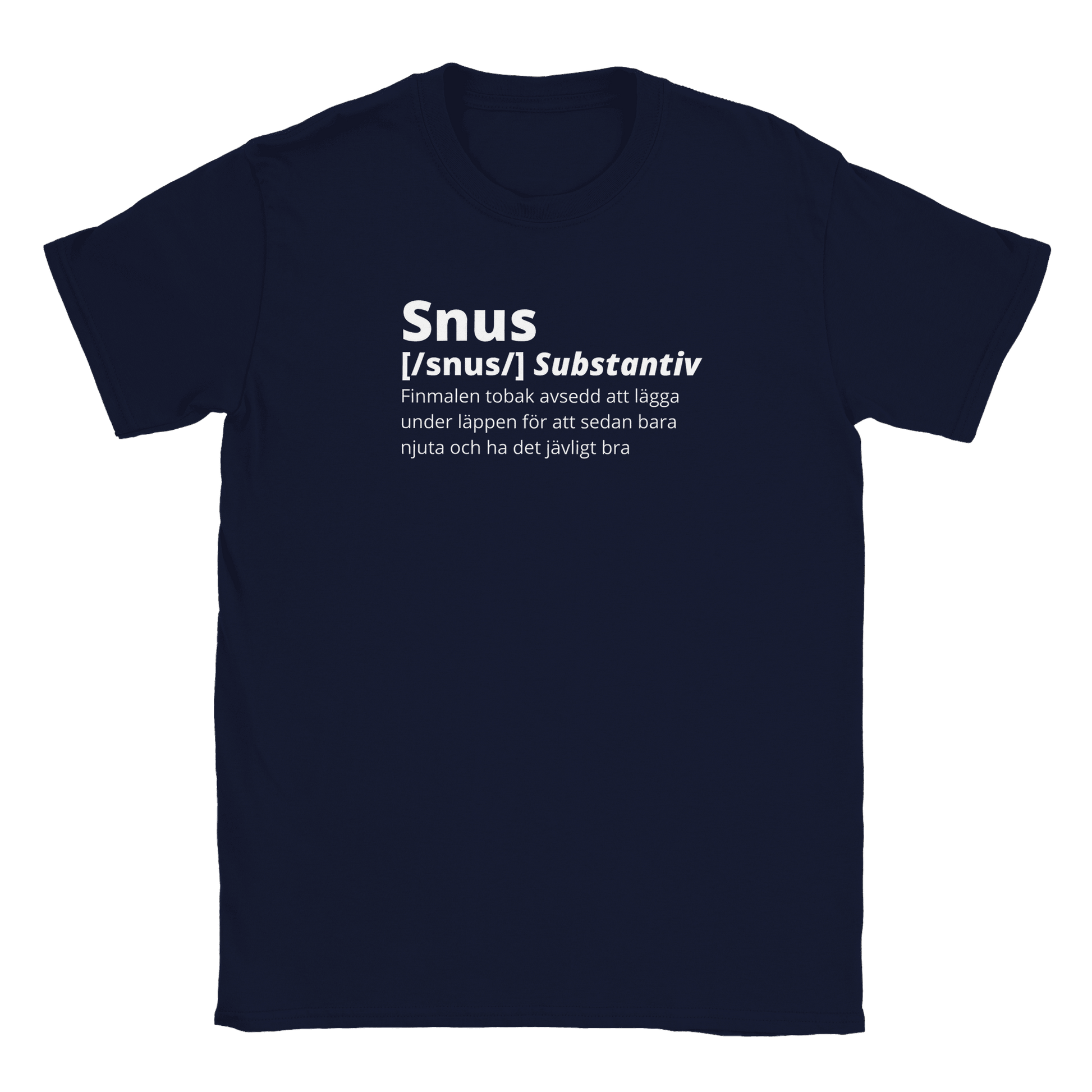 Snus - T-shirt Navy