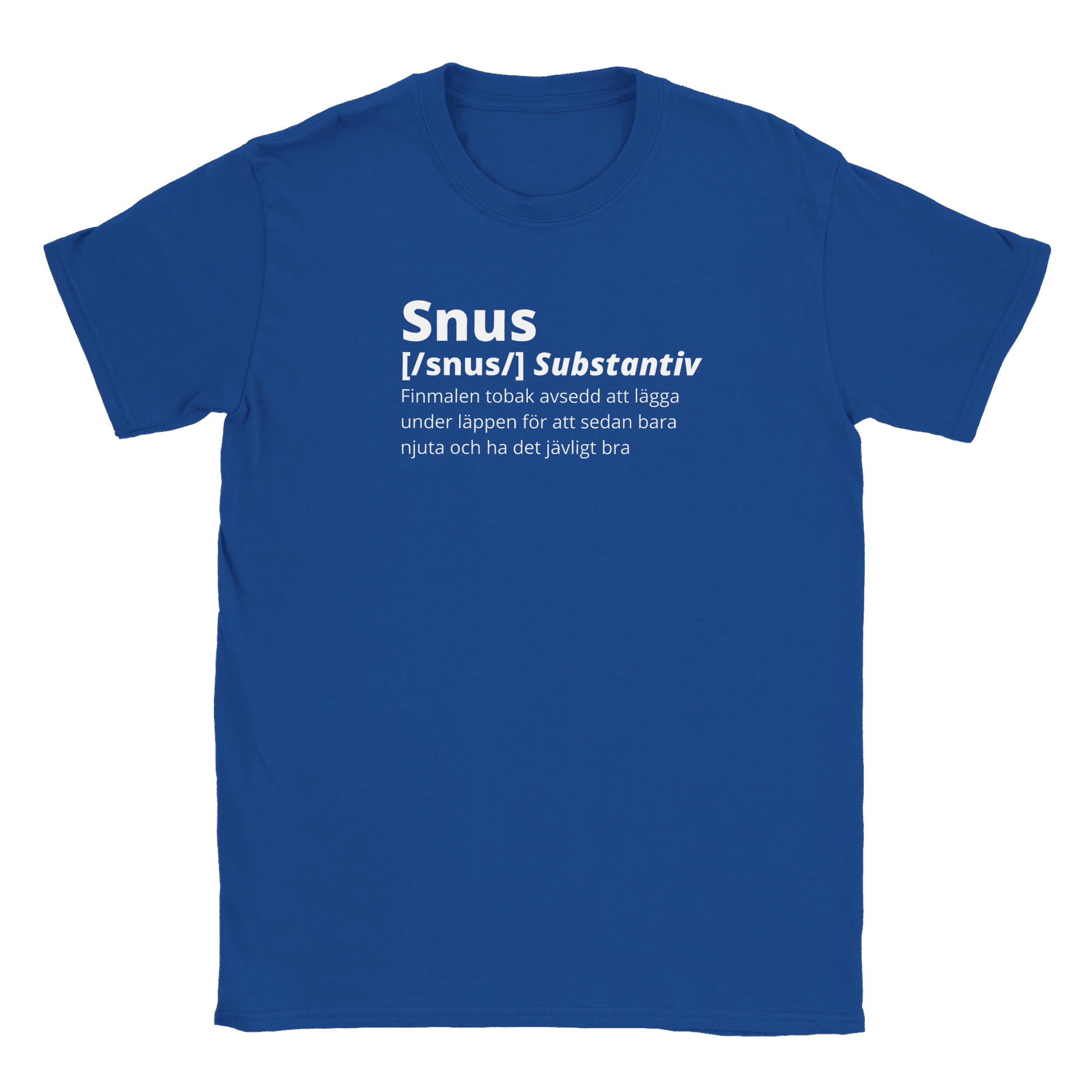 Snus - T-shirt Royal