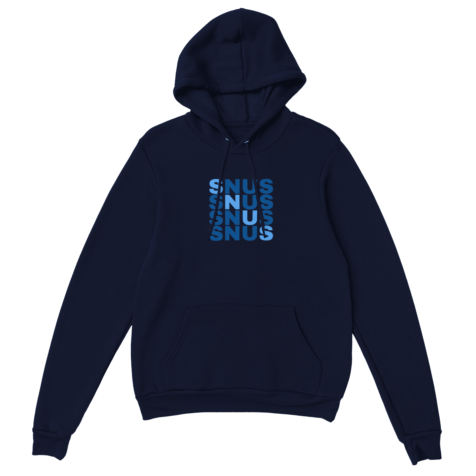 Snus x5 - Hoodie Marinblå