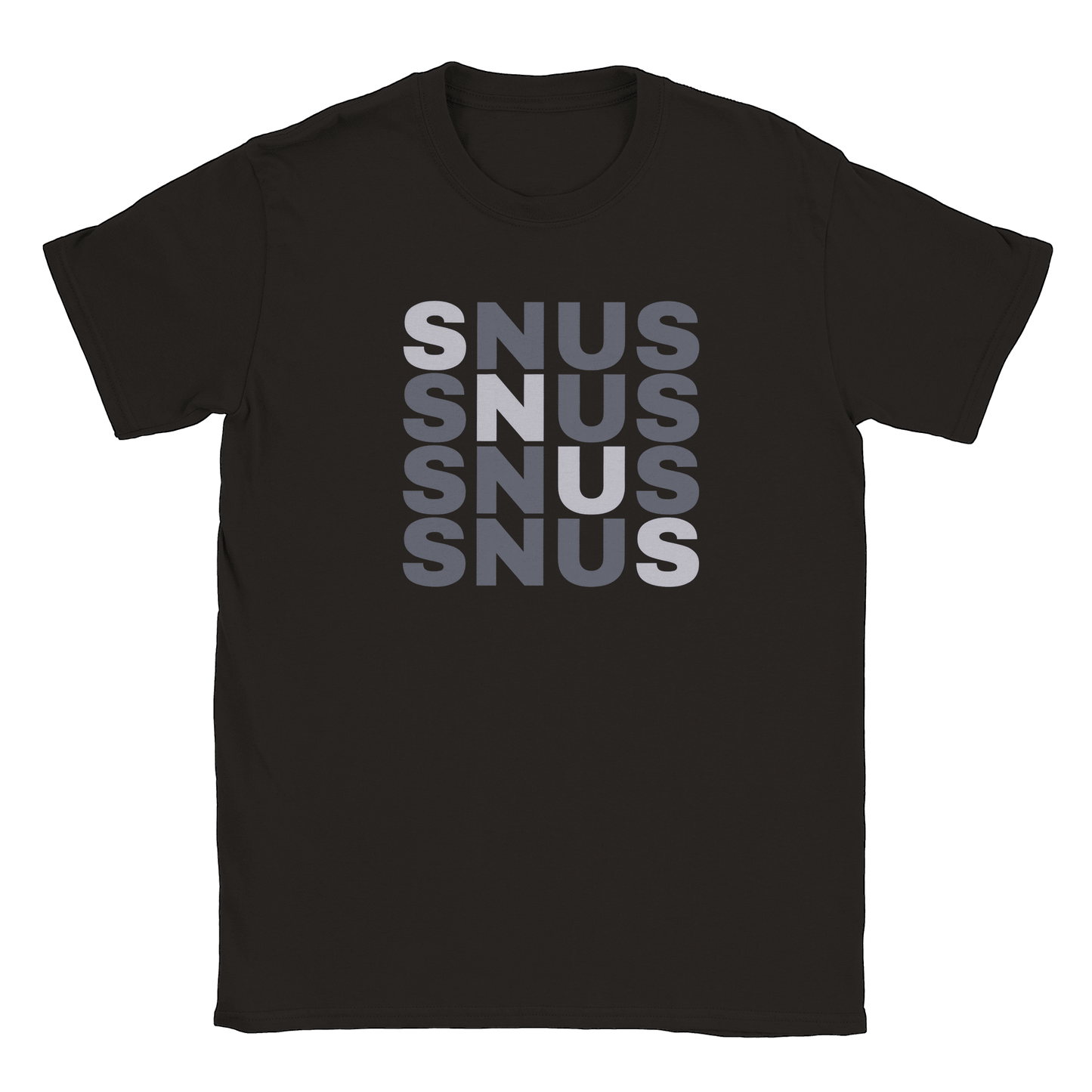 Snus x5 - T-shirt Svart