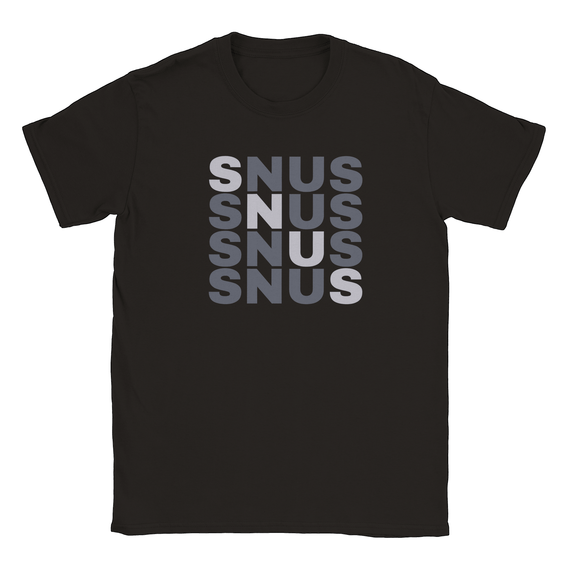 Snus x5 - T-shirt Svart