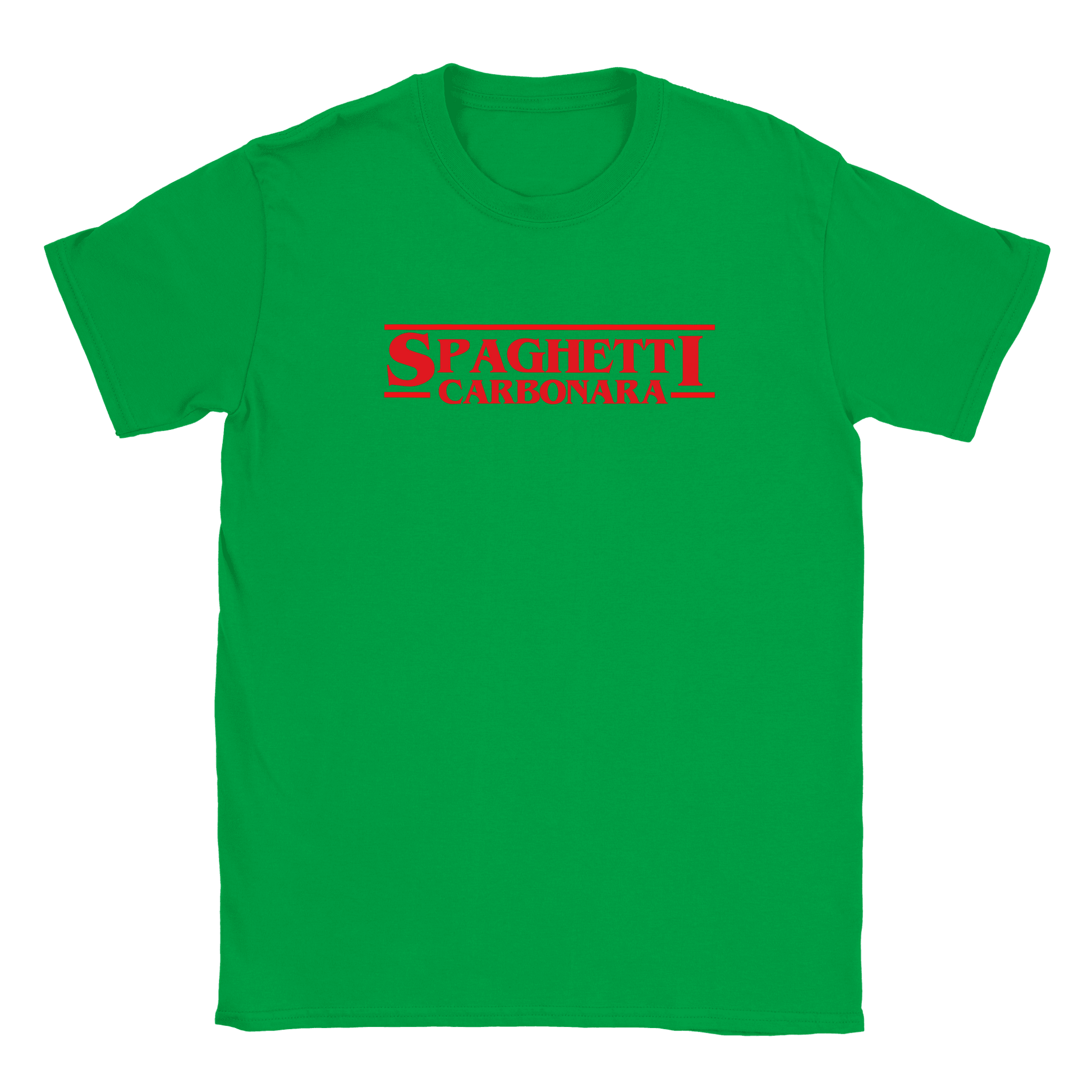 Spaghetti Carbonara - T-shirt för barn Grön