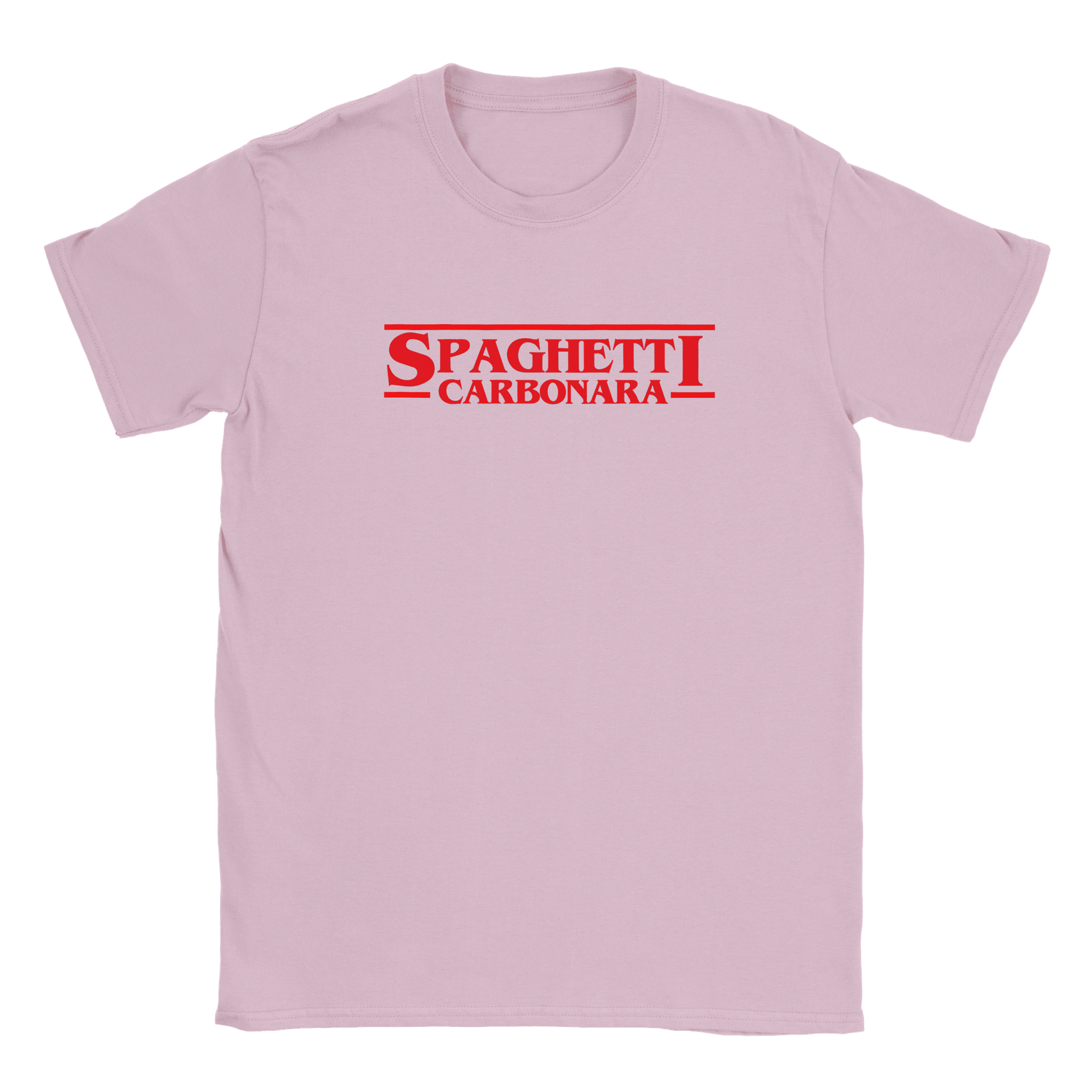Spaghetti Carbonara - T-shirt för barn Rosa