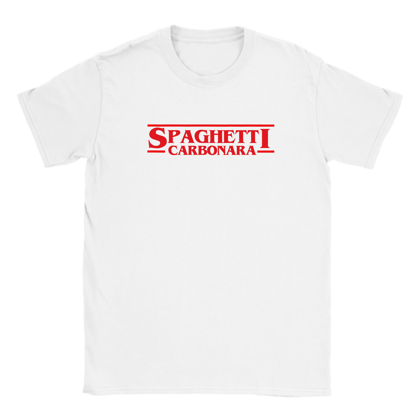 Spaghetti Carbonara - T-shirt för barn Vit