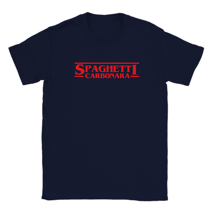 Spaghetti Carbonara - T-shirt Navy