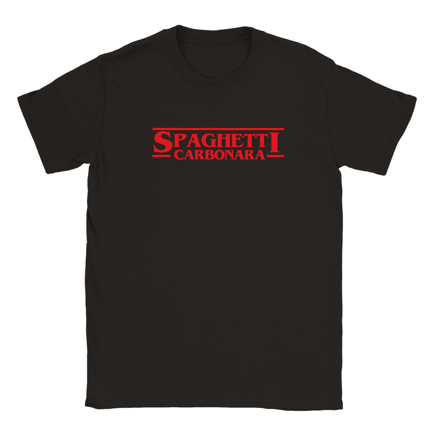 Spaghetti Carbonara - T-shirt Svart