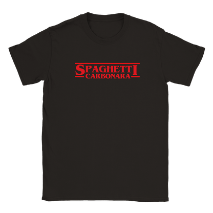 Spaghetti Carbonara - T-shirt Svart