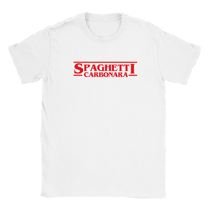 Spaghetti Carbonara - T-shirt Vit