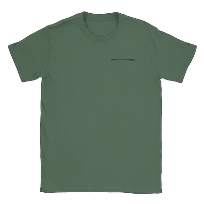 Spaghetti & Köttfärsås by Serious T - T-shirt Military Green