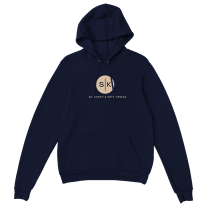 Spaghetti och köttfärssås logo - Hoodie Marinblå