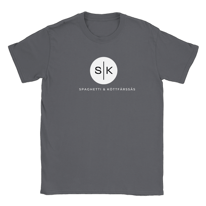 Spaghetti och köttfärssås - T-shirt Charcoal