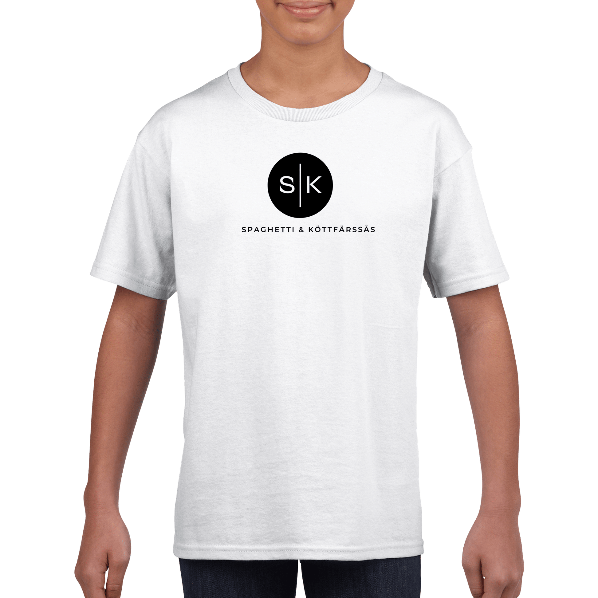 Spaghetti och Köttfärssås - T-shirt för barn 