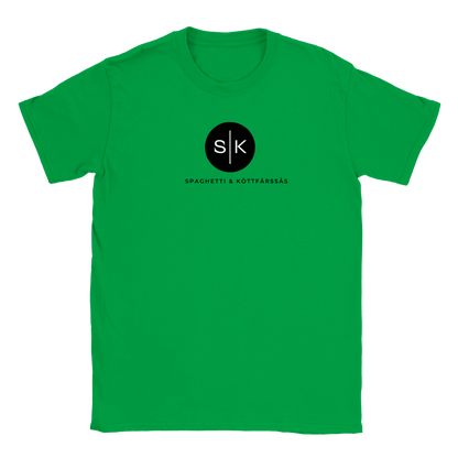Spaghetti och Köttfärssås - T-shirt för barn Grön