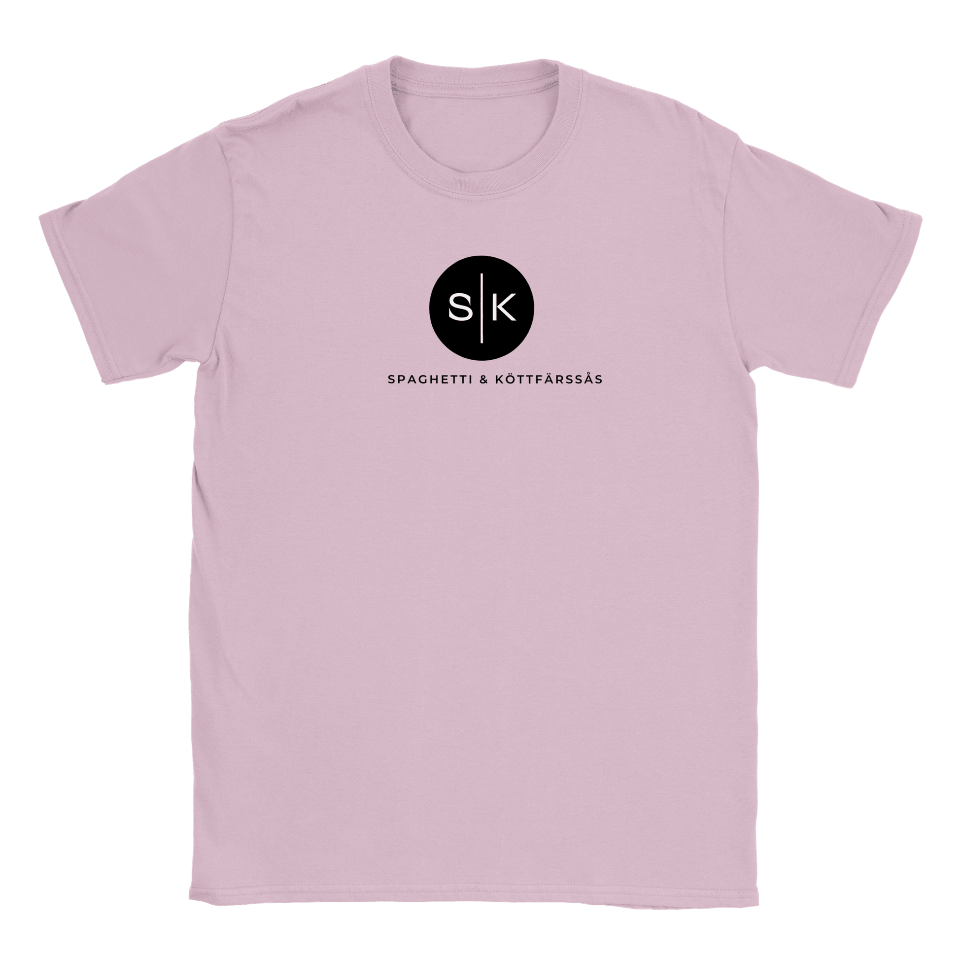 Spaghetti och Köttfärssås - T-shirt för barn Rosa