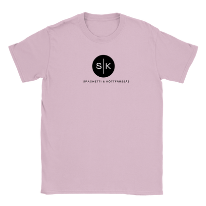 Spaghetti och Köttfärssås - T-shirt för barn Rosa
