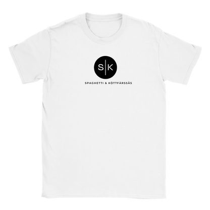 Spaghetti och Köttfärssås - T-shirt för barn Vit