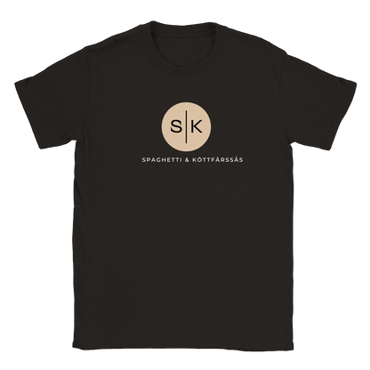 Spaghetti och köttfärssås - T-shirt Svart