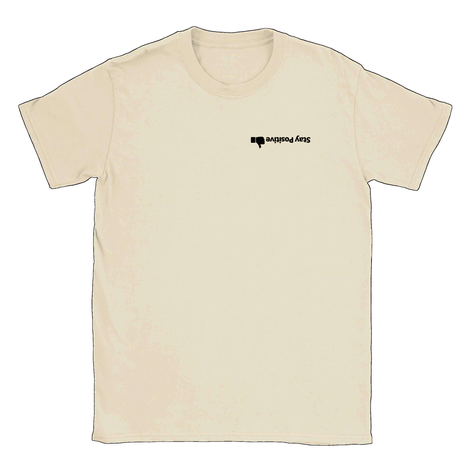 Stay Positive - T-shirt Natural