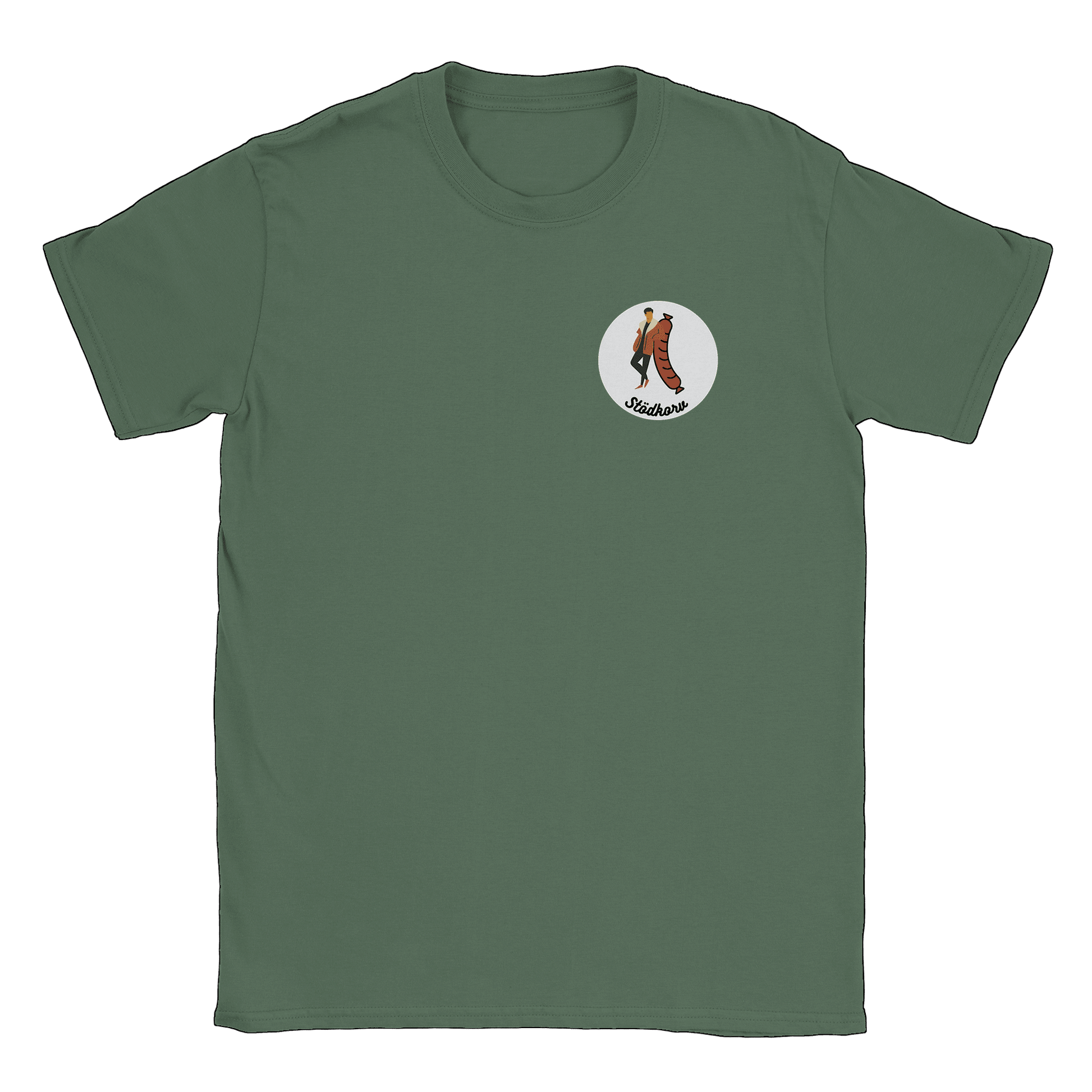 Stödkorven - T-shirt Military Green