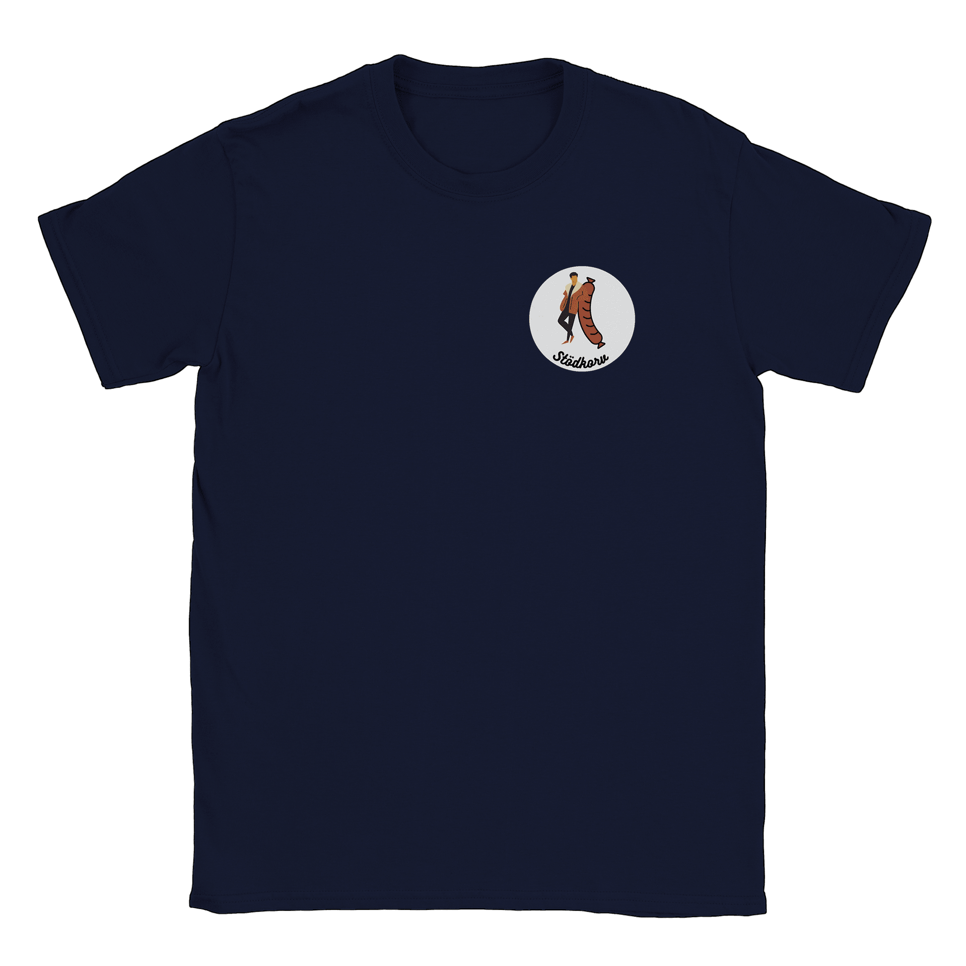 Stödkorven - T-shirt Navy