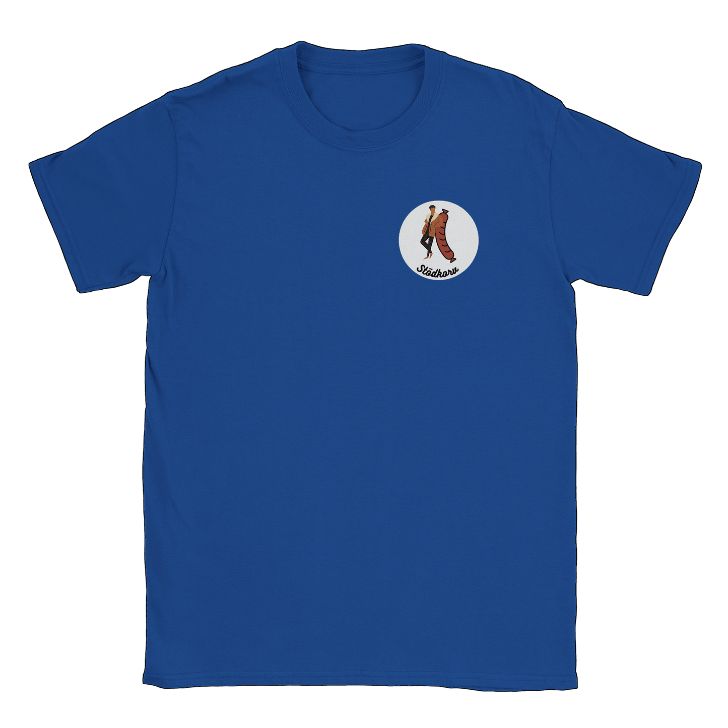 Stödkorven - T-shirt Royal