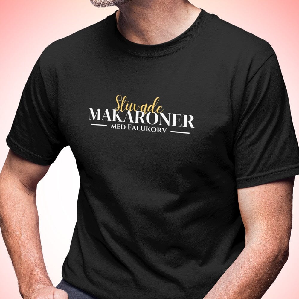 Stuvade makaroner med falukorv - T-shirt 