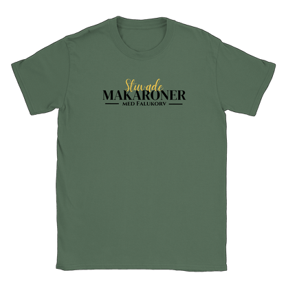 Stuvade makaroner med falukorv - T-shirt Military Green