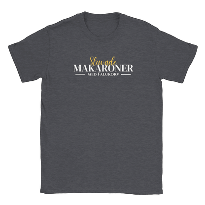 Stuvade makaroner med falukorv - T-shirt Mörk Ljung