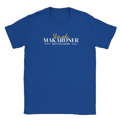 Stuvade makaroner med falukorv - T-shirt Royal