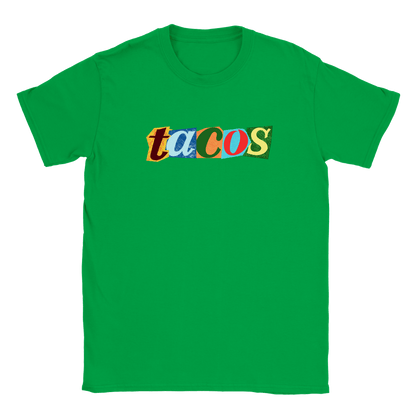 Tacos - T-shirt för barn Grön