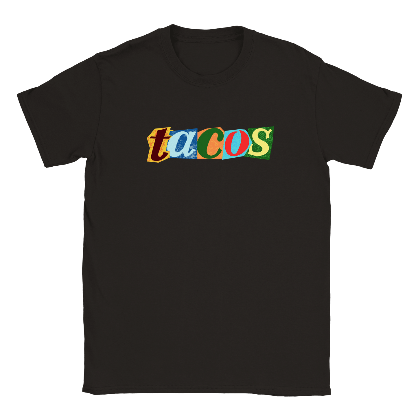 Tacos - T-shirt för barn Svart