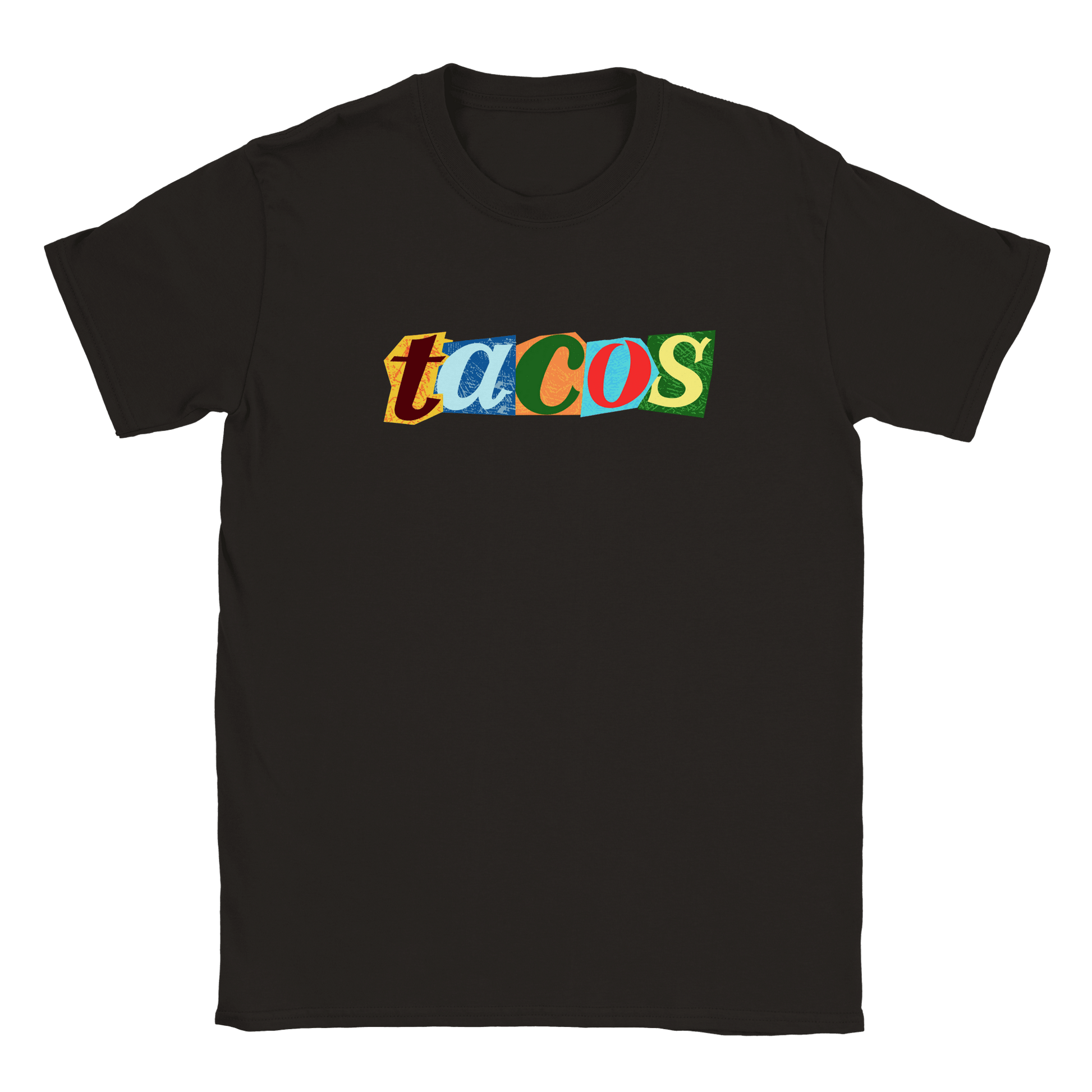 Tacos - T-shirt för barn Svart