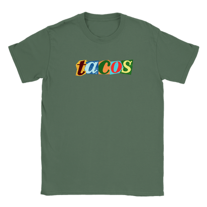 Tacos - T-shirt Military Green