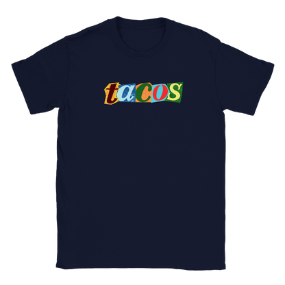 Tacos - T-shirt Navy