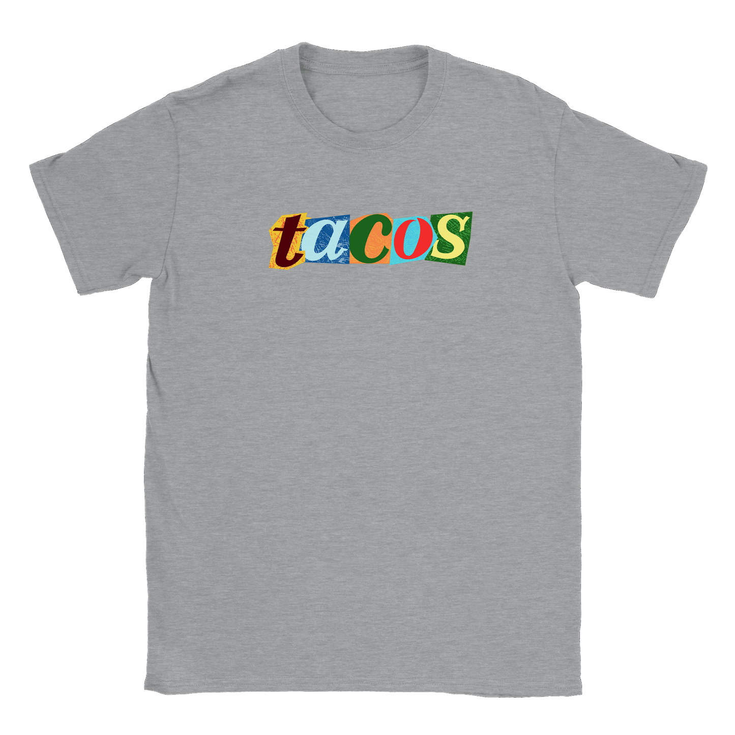 Tacos - T-shirt Sports Grey