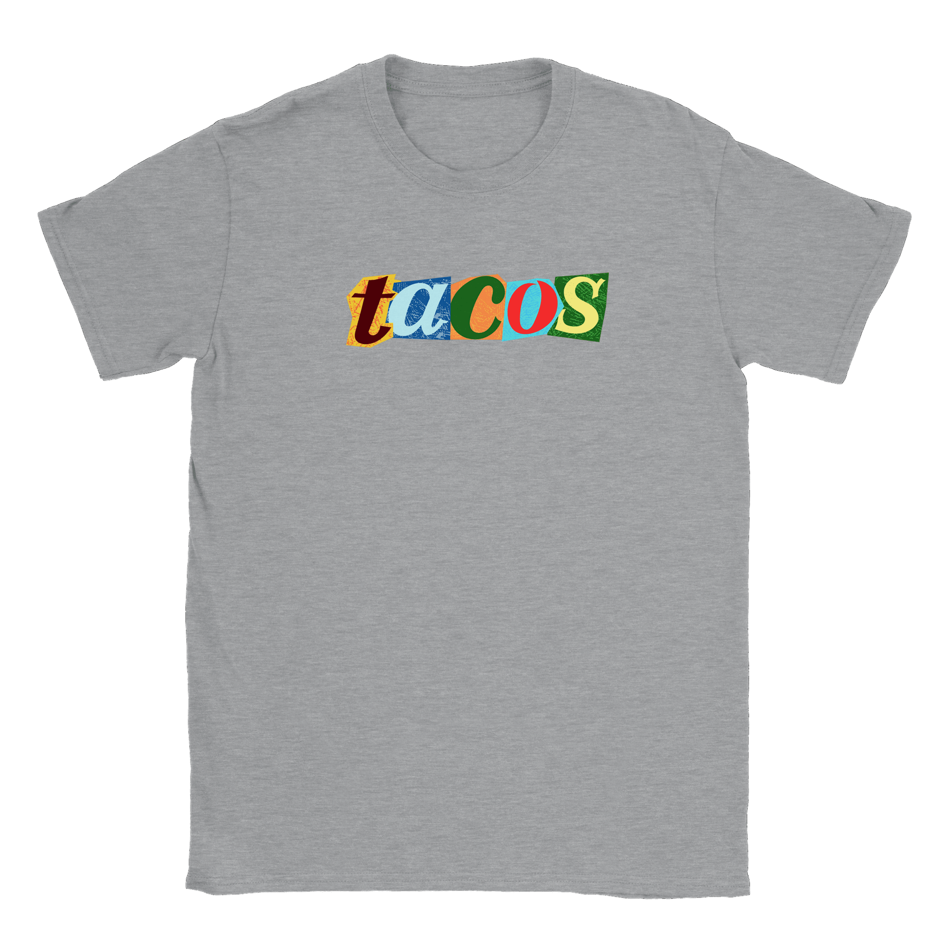 Tacos - T-shirt Sports Grey