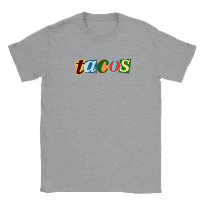 Tacos - T-shirt Sports Grey