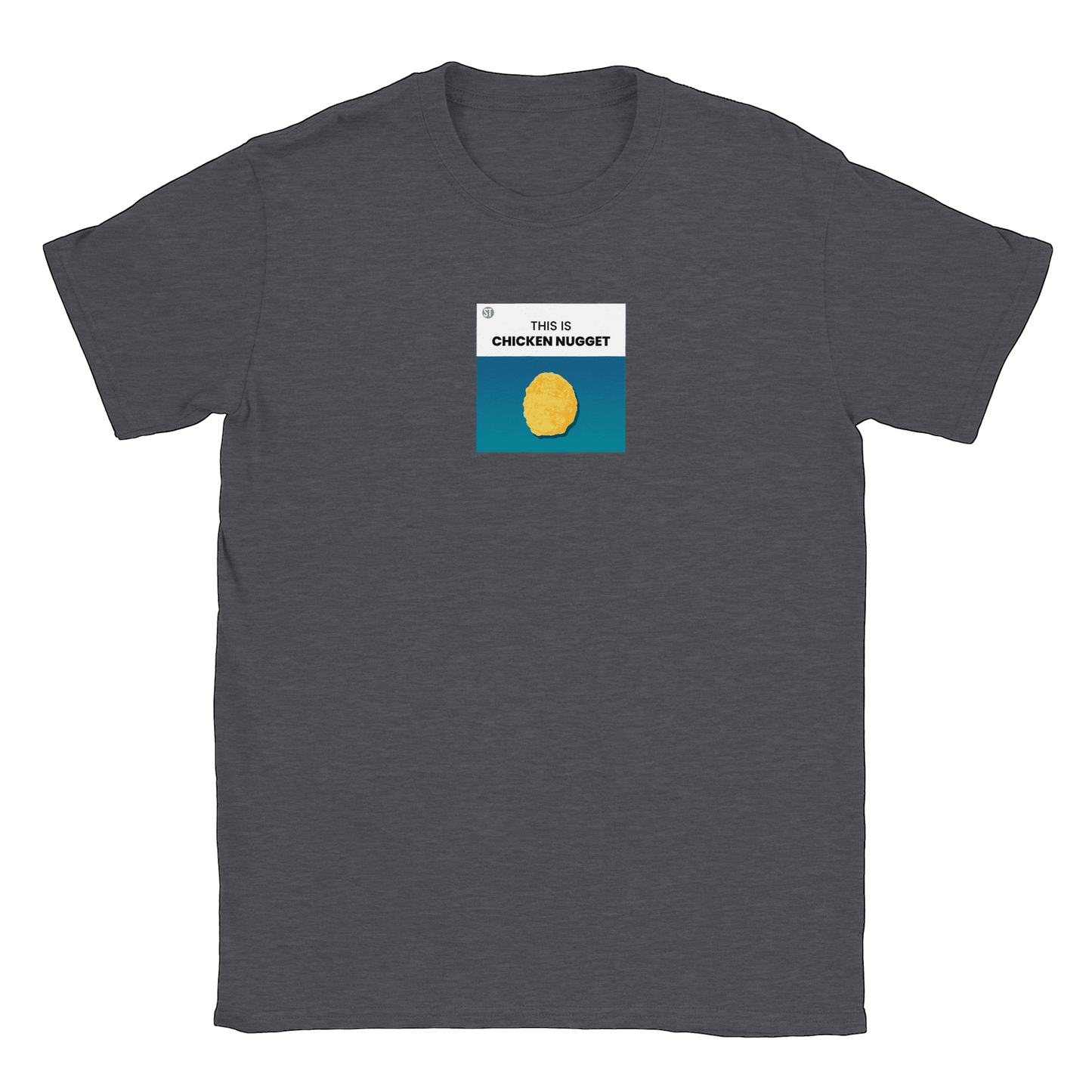 This is Chicken Nugget - T-shirt Mörk Ljung
