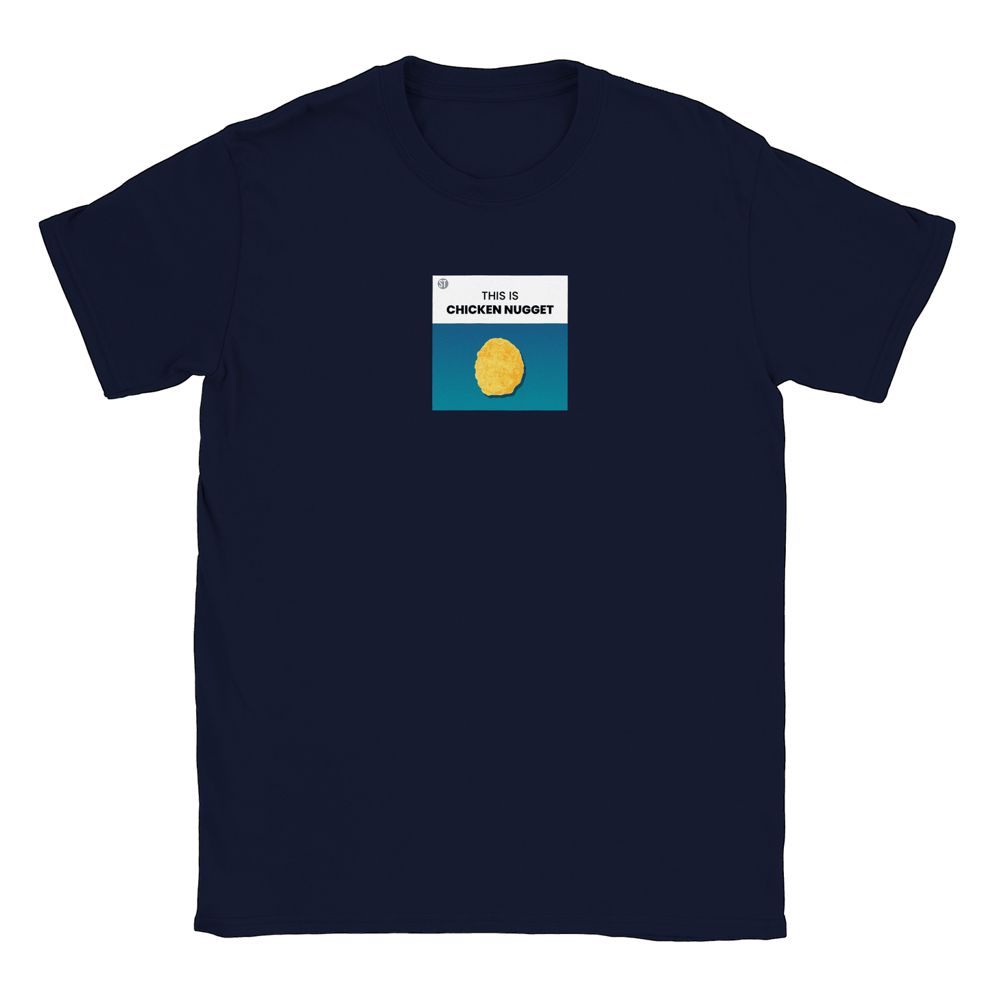 This is Chicken Nugget - T-shirt Navy