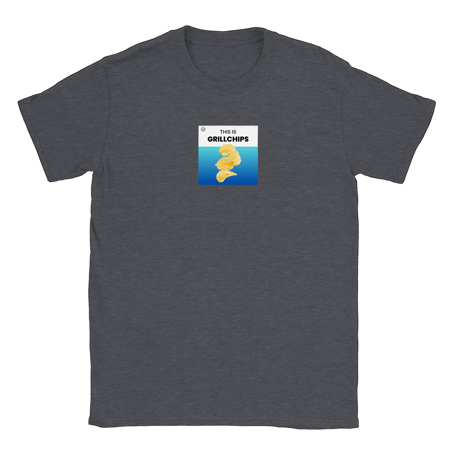 This is Grillchips - T-shirt Mörk Ljung