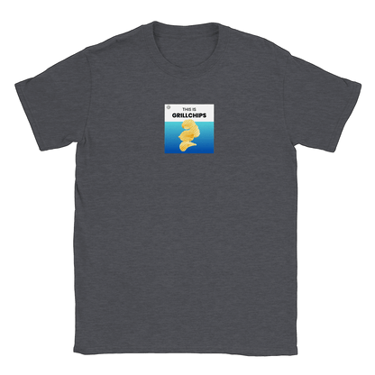 This is Grillchips - T-shirt Mörk Ljung