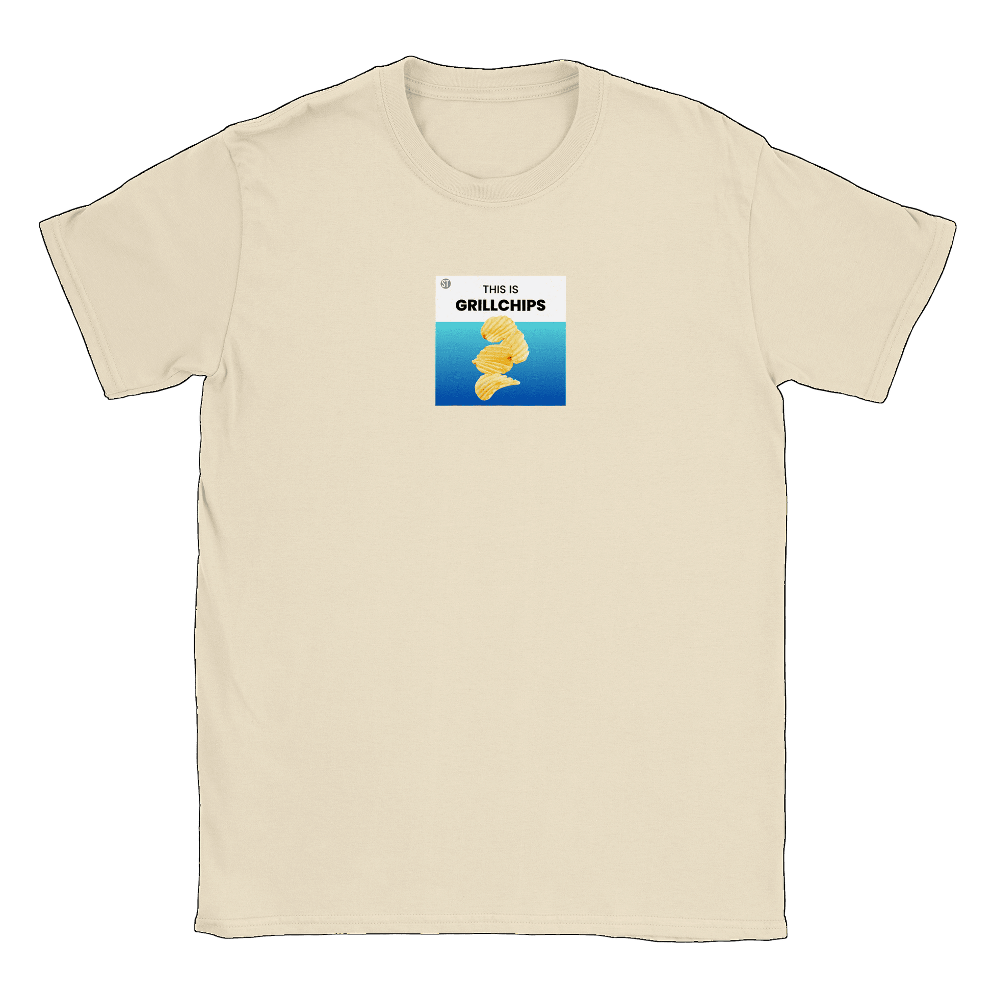 This is Grillchips - T-shirt Natural