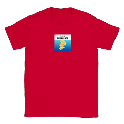 This is Grillchips - T-shirt Röd