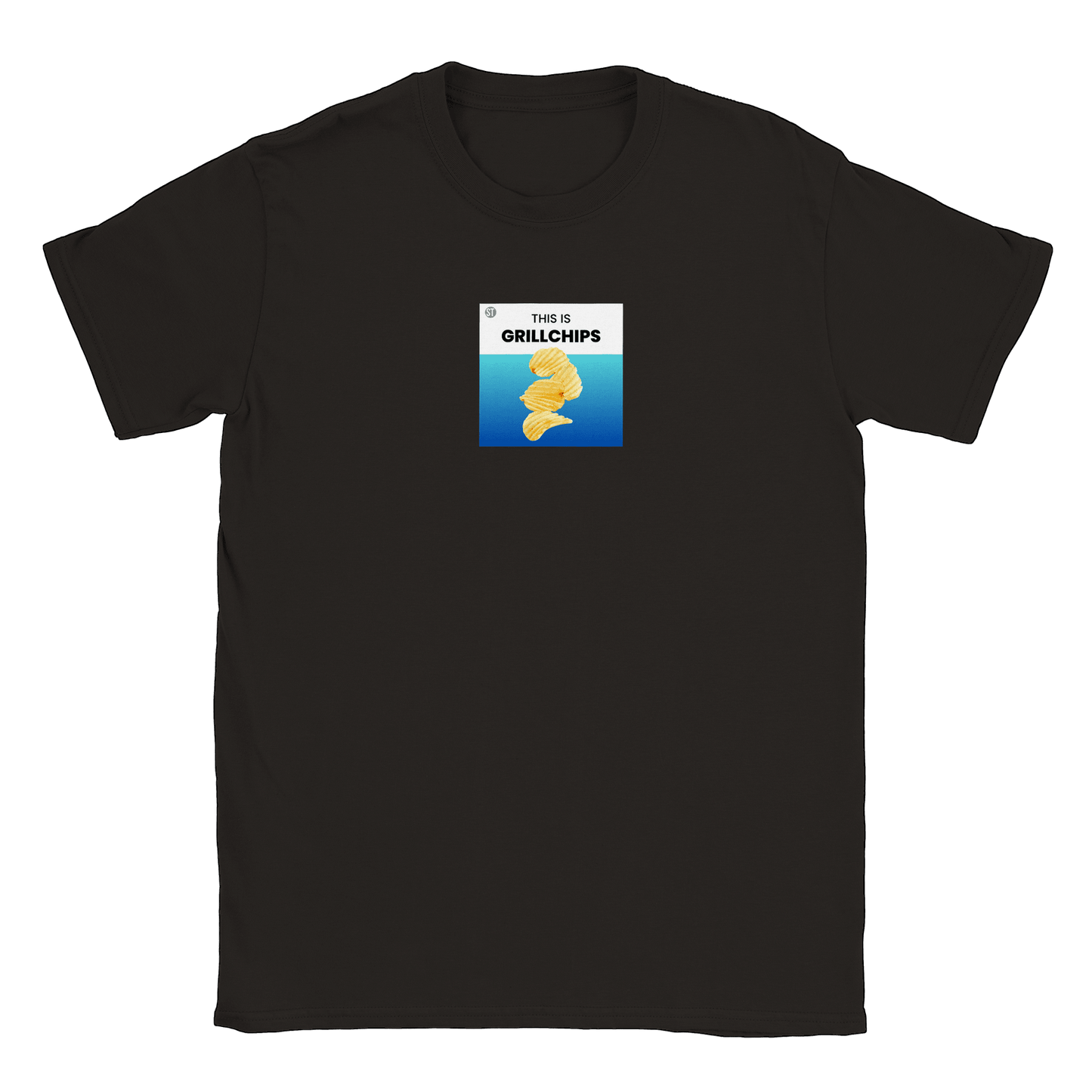 This is Grillchips - T-shirt Svart