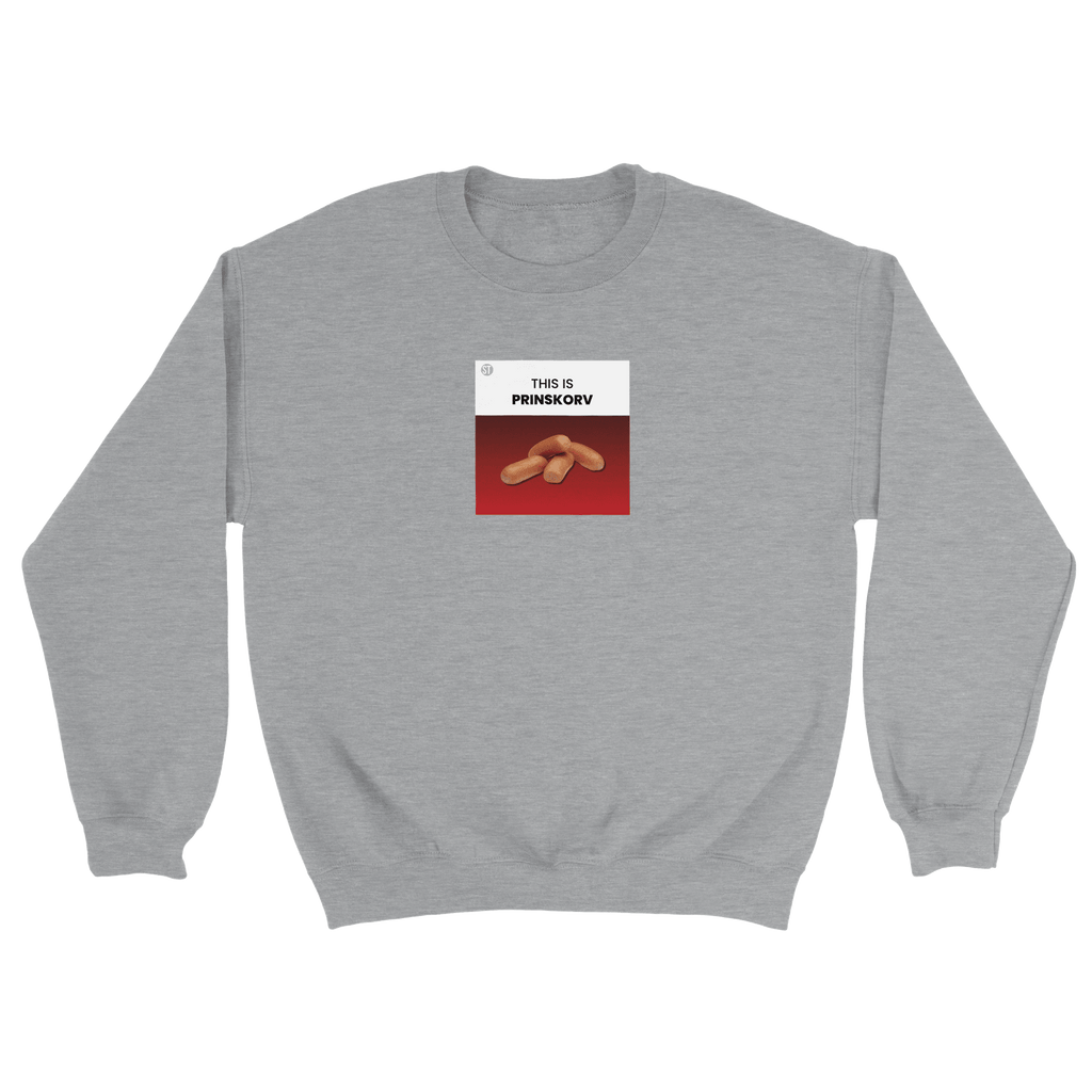 This is Prinskorv - Sweatshirt Grå