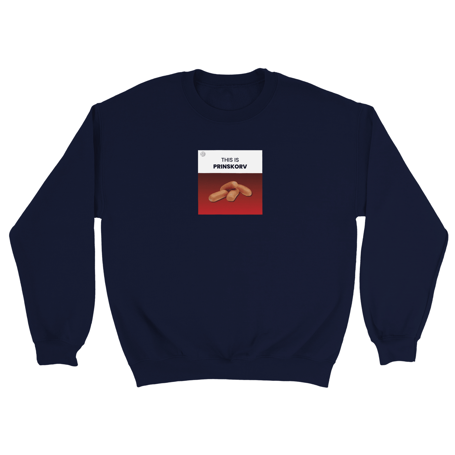 This is Prinskorv - Sweatshirt Marinblå