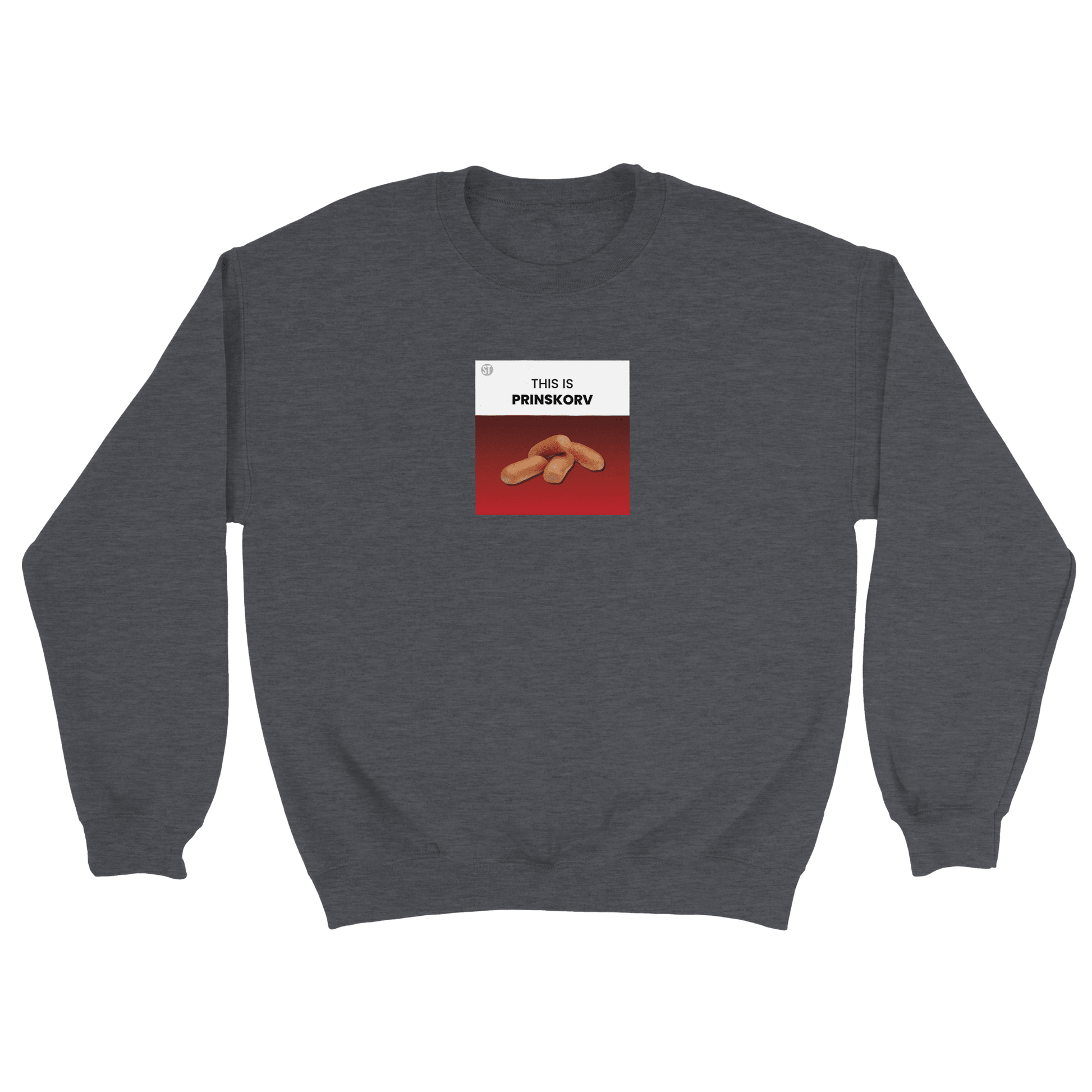 This is Prinskorv - Sweatshirt Mörkgrå