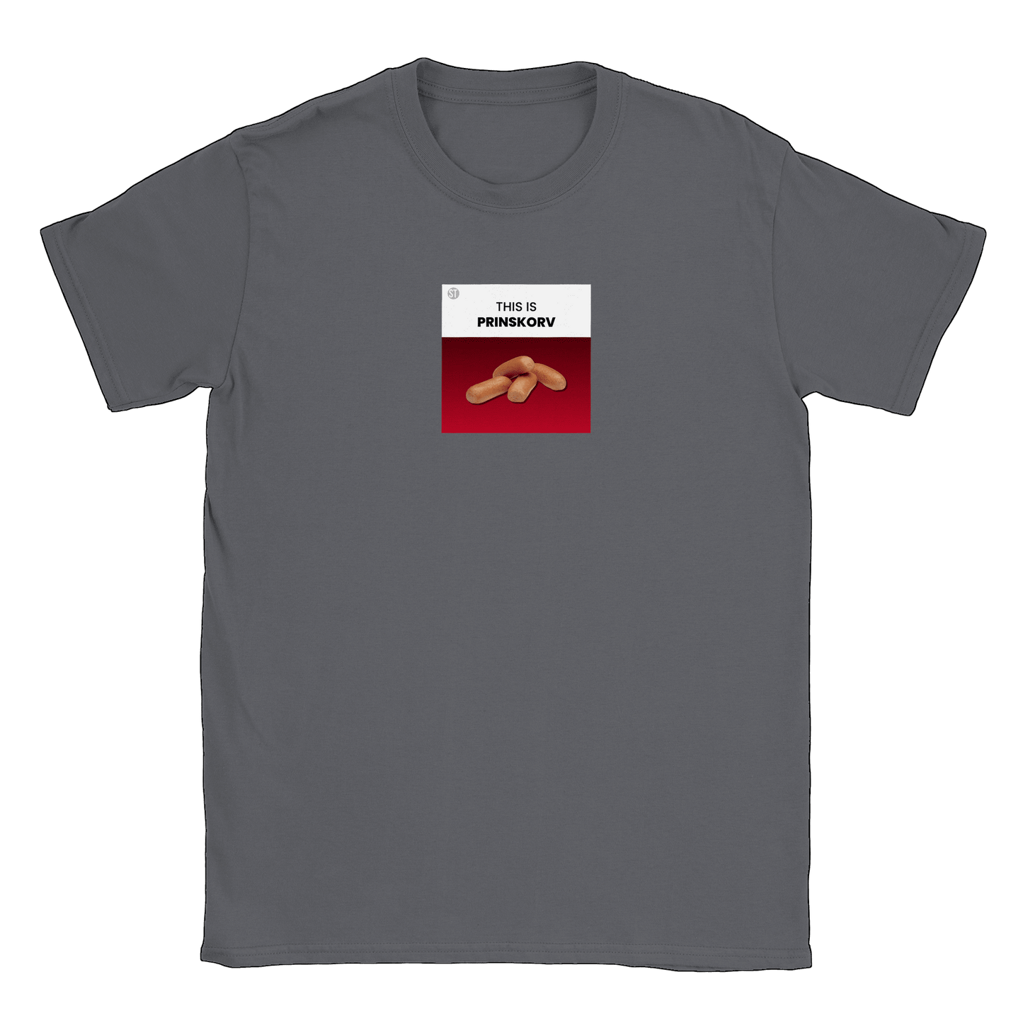 This is Prinskorv - T-shirt Charcoal